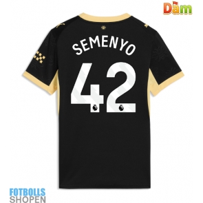 Billiga Manchester City Antoine Semenyo #42 Bortatröja Dam 2026-27 Kortärmad